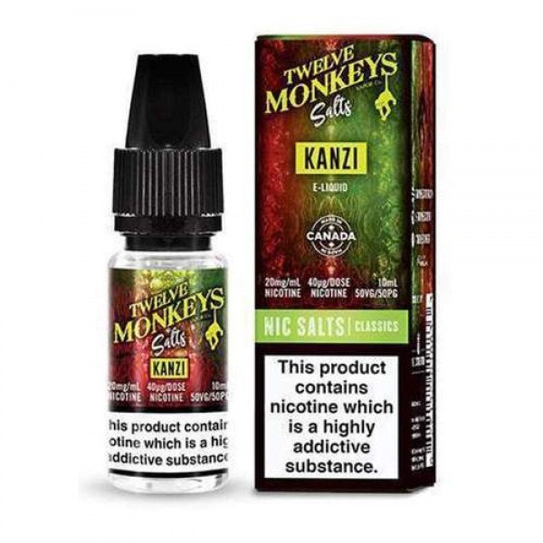 Kanzi 10ml Nicsalt Eliquid by Twelve Monkeys