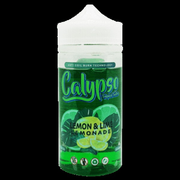 Lemon & Lime Lemonade E liquid 200ml Shortfill By Calypso