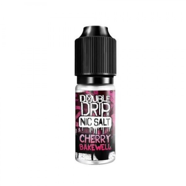 Cherry Bakewell 10ml Nicsalt Eliquid by Double Drip