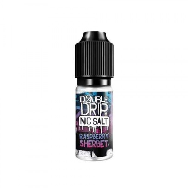 Raspberry Sherbet 10ml Nicsalt Eliquid by Double Drip