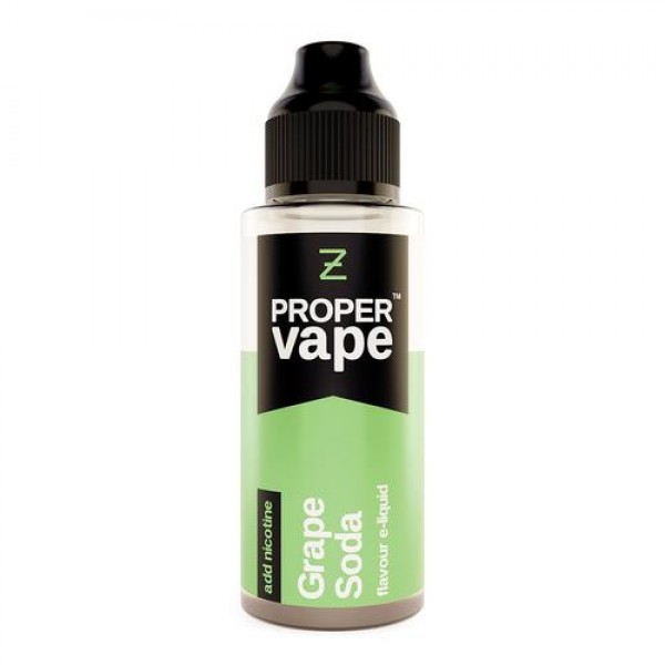 Grape Soda Proper Vape Shortfill E Liquid by Zeus Juice 100ml