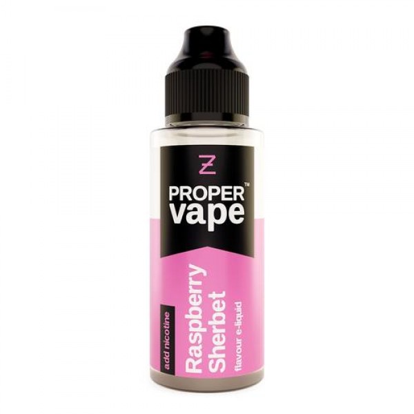 Raspberry Sherbet Proper Vape Shortfill E Liquid by Zeus Juice 100ml