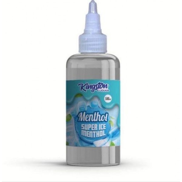 Super Ice & Menthol E-Liquid By Kingston 500ml