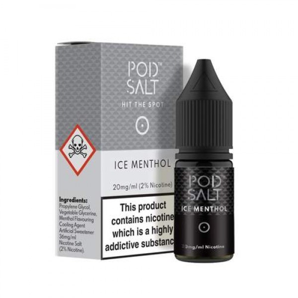 Ice Menthol 10ml Nicsalt Eliquid by Pod Salt