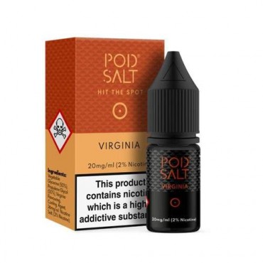 Virginia 10ml Nicsalt Eliquid by Pod Salt