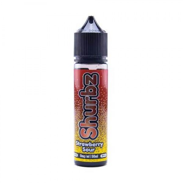 Strawberry Sour 50ml E-Liquid By SHURBZ