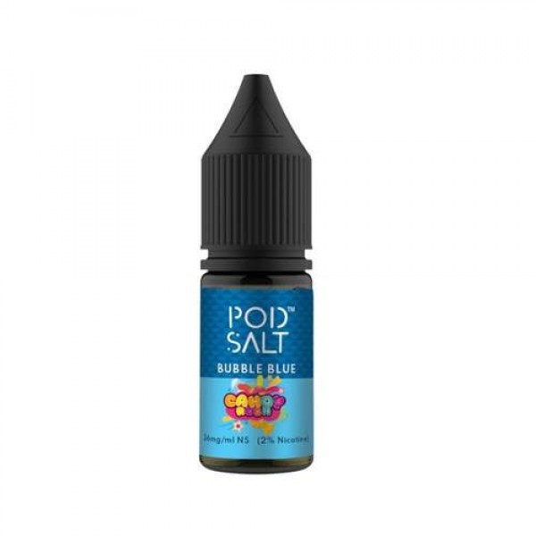 Bubble Blue 10ml Nicsalt Eliquid by Pod Salt