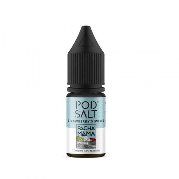 Strawberry Kiwi Ice 10ml Nicsalt Eliquid by Pod Salt