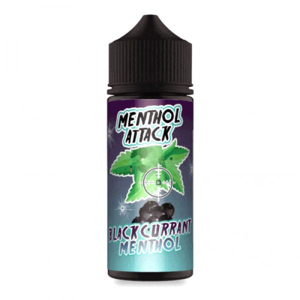 Menthol Attack Blackcurrant Menthol E Liquid-100ml