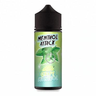 Menthol Attack Grape Menthol E Liquid-100ml