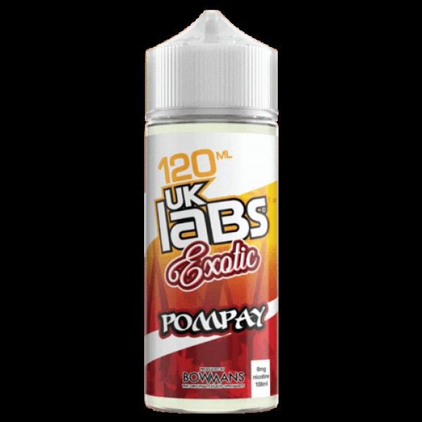 Exotic Pompay Shortfill By UK Labs 100ml