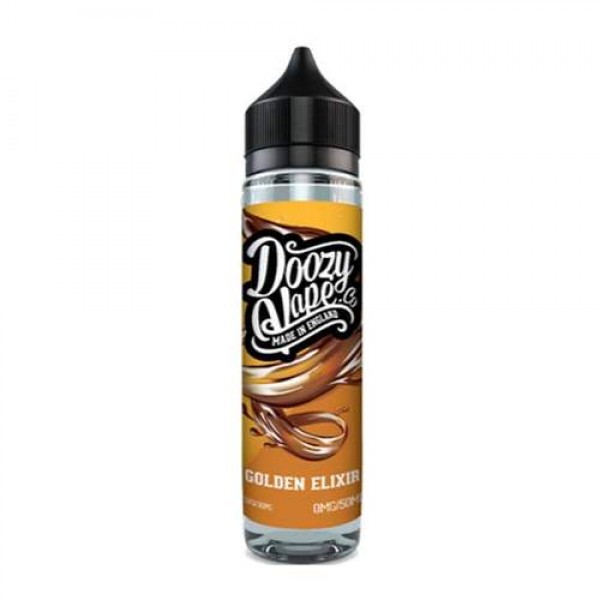 Golden Elixir Shortfill 50ml E liquid by Doozy Vape