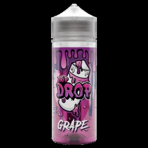 Grape - E-liquid 100ml Shortfill By Drip Drop