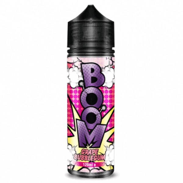 Boom Grape Bubblegum E-Liquid-100ml