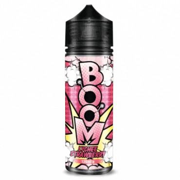 Boom Lychee Strawberry E-Liquid-100ml