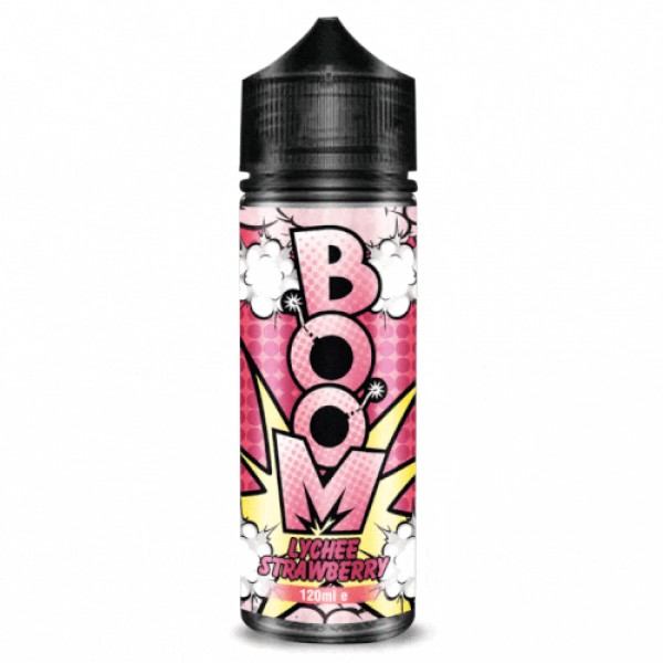 Boom Lychee Strawberry E-Liquid-100ml