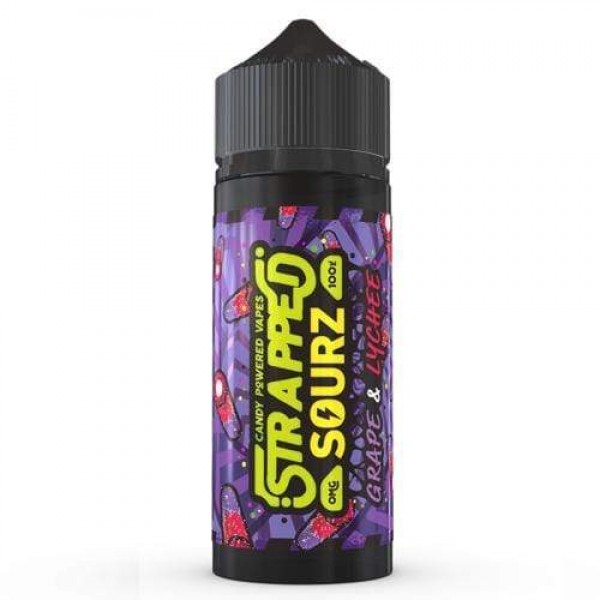 Strapped Sourz Grape&Lychee E-Liquid-100ml