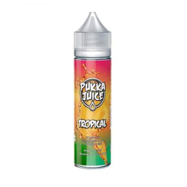 Tropical Shortfill 50ml E liquid by Pukka Juice