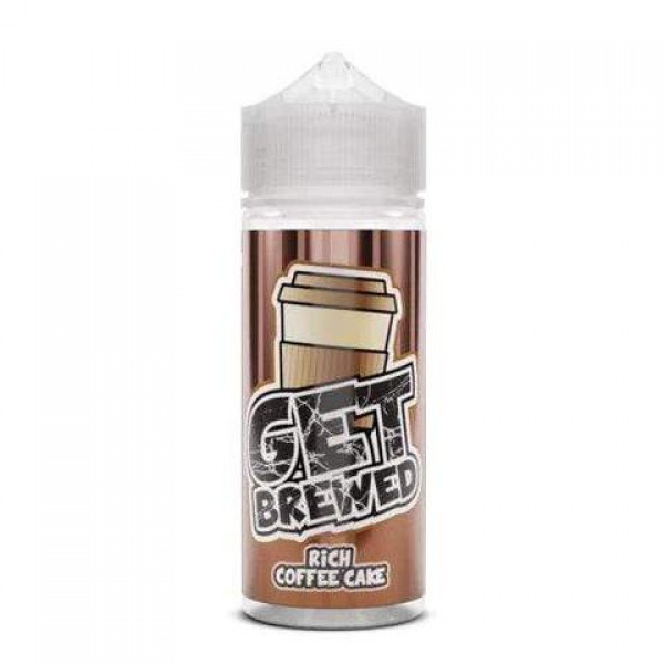 Get Brewed Rich Coffee Cake E-Liquid-100ml