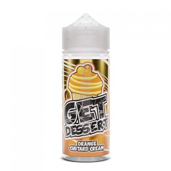 Get Dessert Orange Custard Cream E-Liquid-100ml