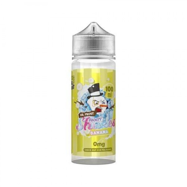 Banana Milkshake Frosty Shakes Shortfill E-liquids By Dr Frost 100ml