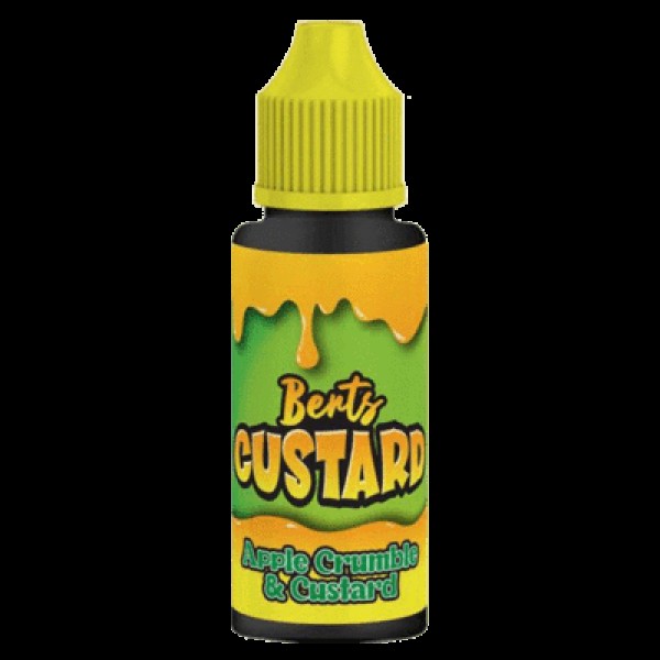 Apple Crumble & Custard by Berts Custard - E-liquid100ml