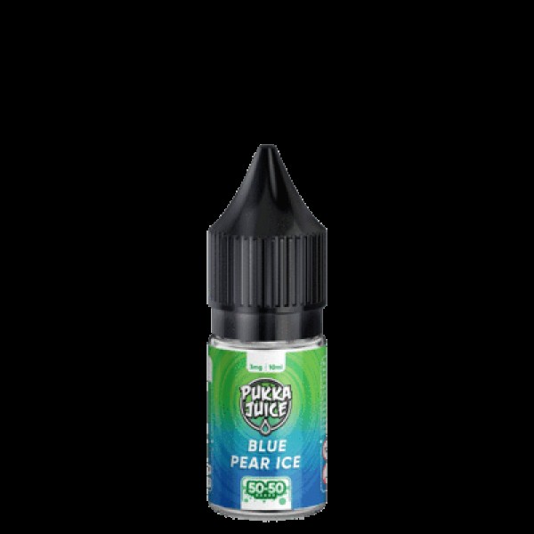 Blue Pear Ice 10ml Nicsalt Eliquid by Pukka Juice