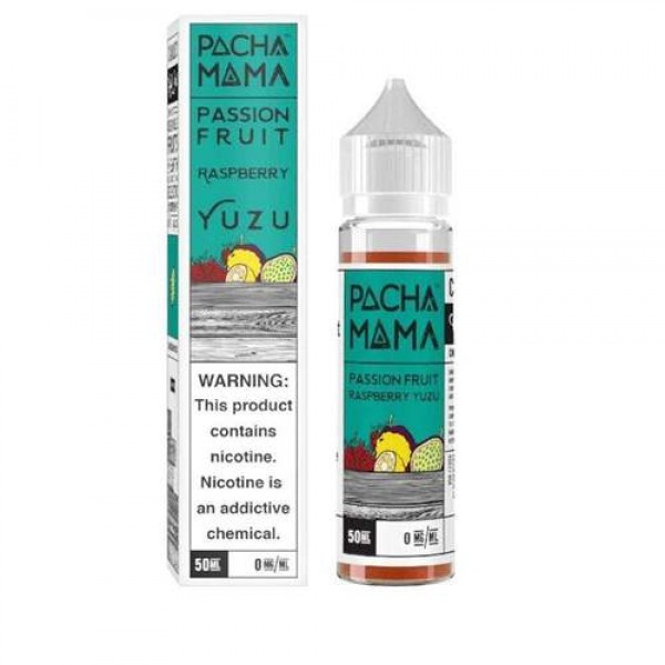 Pacha Mama Passionfruit Raspberry Yuzu Shortfill by Charlies Chalk Dust