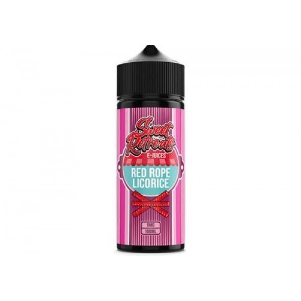 Red Rope Licorice 100ml E-Liquid By Sweet Retreats