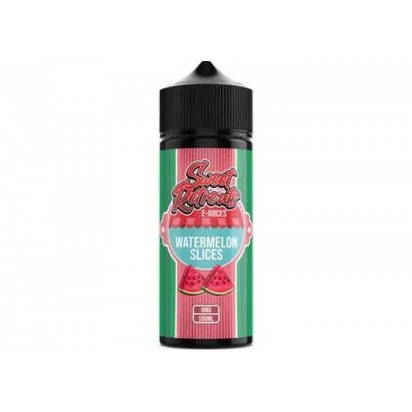 Watermelon Slices 100ml E-Liquid By Sweet Retreats