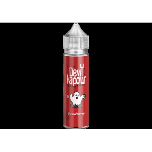 Caspberry (Strawberry) 50ml E-Liquid By Devil Vapour