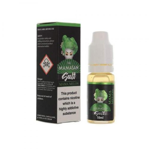 Mama Melon 10ml Nicsalt Eliquid by Mamasan