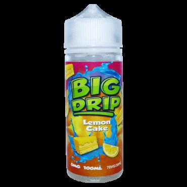 Lemon Cake 100ml Shortfill by Big Drip