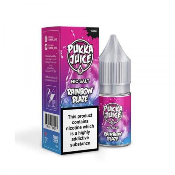 Rainbow 10ml Nicsalt Eliquid by Pukka Juice