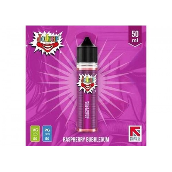 Raspberry Bubblegum 50ml E-Liquid By Joker