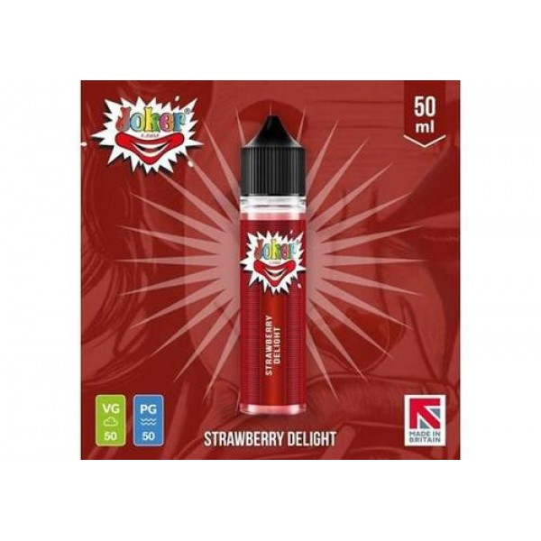 Strawberry Delight 50ml E-Liquid By Joker