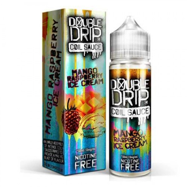 Mango Raspberry Ice Cream Shortfill 50ml E liquid by Double Drip