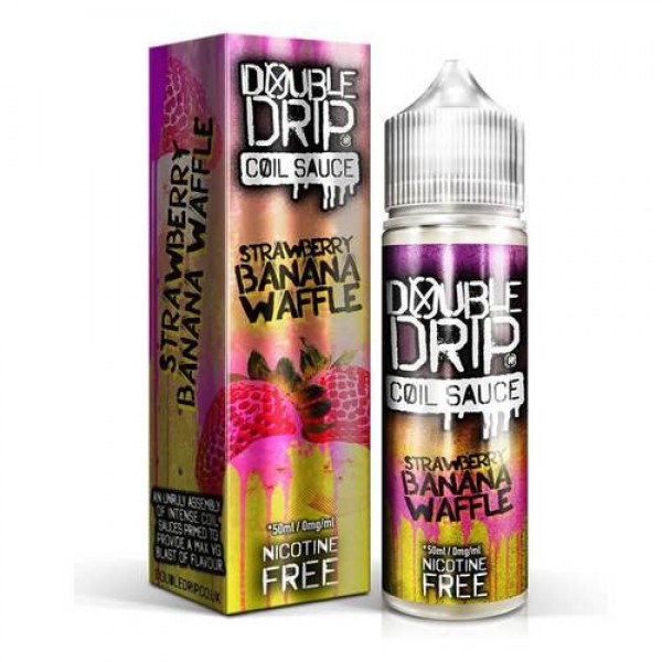 Strawberry Banana Waffle Shortfill 50ml E liquid by Double Drip