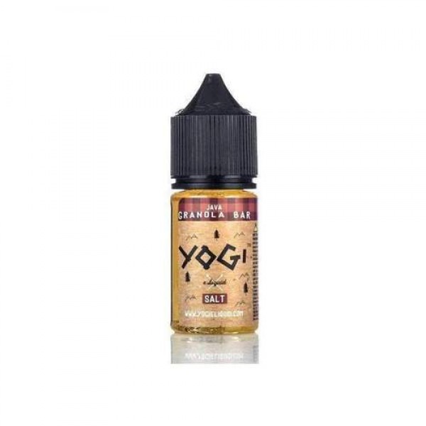 Java Granola Bar 10ml Nicsalt Eliquid by Yogi Salt