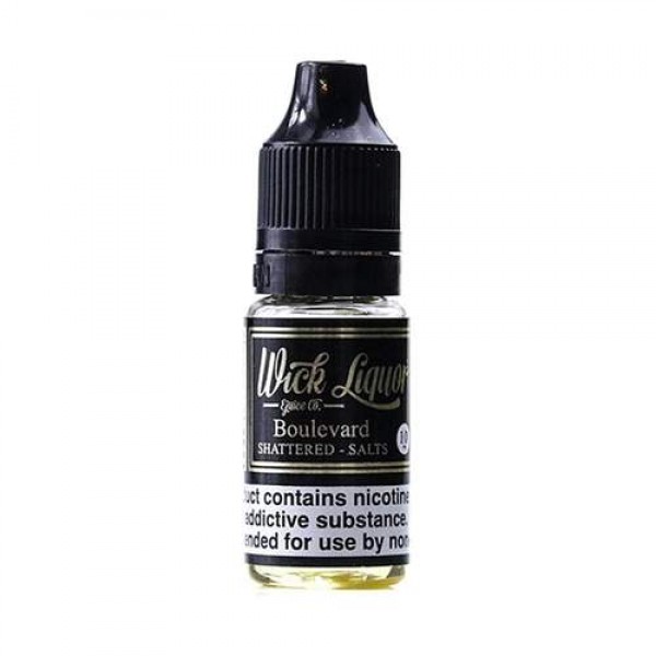 Boulevard Shattered 10ml Nicsalt ELiquid By Wick Liquor