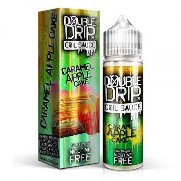 Caramel Apple Cake Shortfill 50ml E liquid by Double Drip