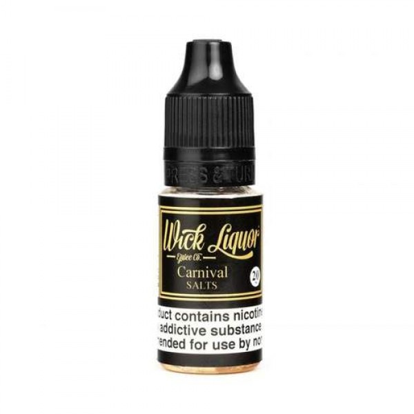 Carnival 10ml Nicsalt ELiquid By Wick Liquor