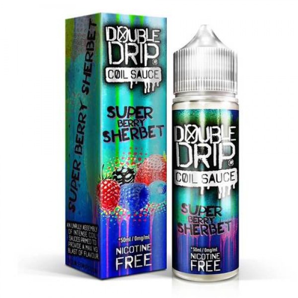 Super Berry Sherbet Shortfill 50ml E liquid by Double Drip