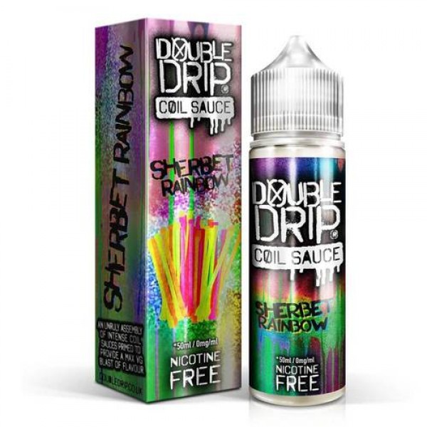 Sherbet Rainbow Shortfill 50ml E liquid by Double Drip