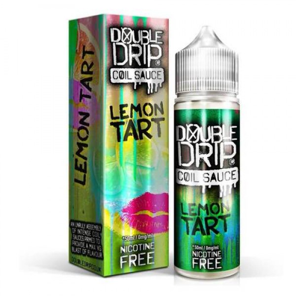 Lemon Tart Shortfill 50ml E liquid by Double Drip