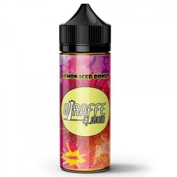 Lemon Iced Donut 100ml E-Liquid By Giraffe