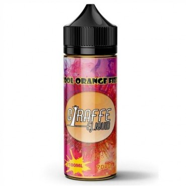 Cool Orange Fizz 100ml E-Liquid By Giraffe