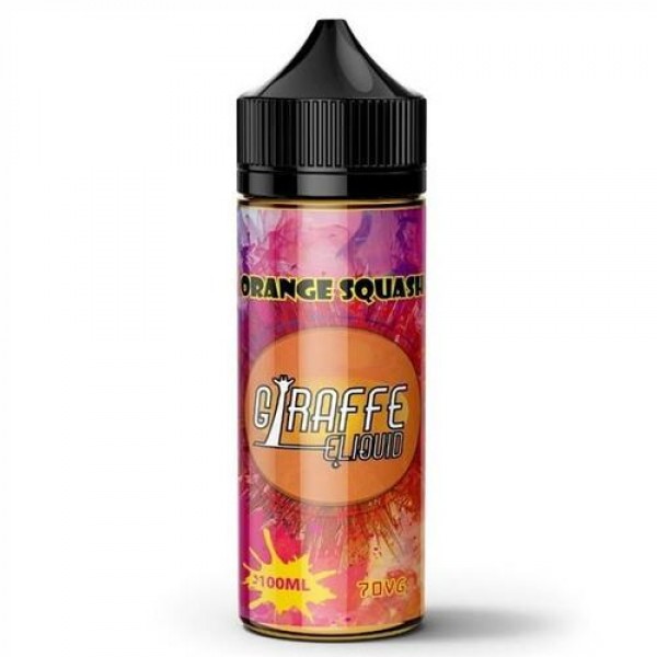 Orange Squash 100ml E-Liquid By Giraffe