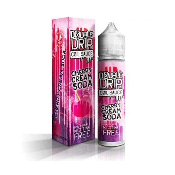 Cherry Cream Soda Shortfill 50ml E liquid by Double Drip