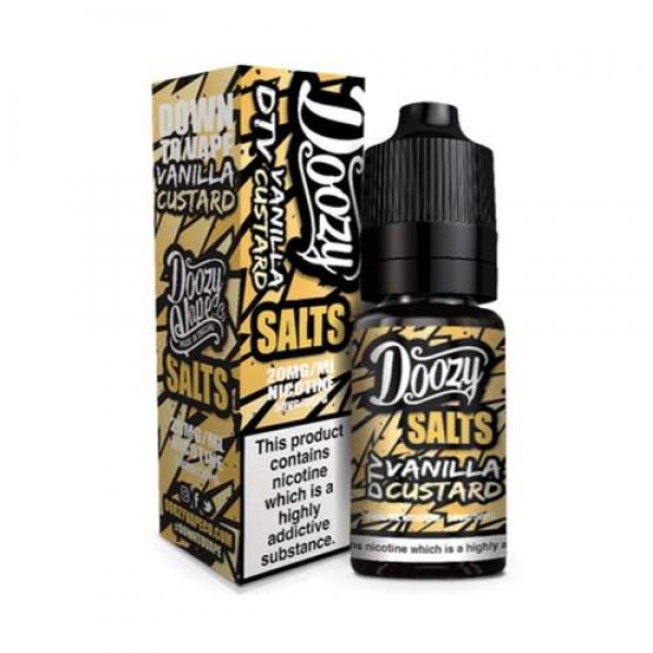 Vanilla Custard 10ml Nicsalt Eliquid by Doozy